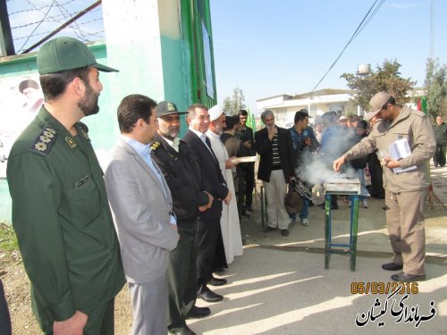 بدرقه راهیان نور بسیج محلات شهرستان گمیشان