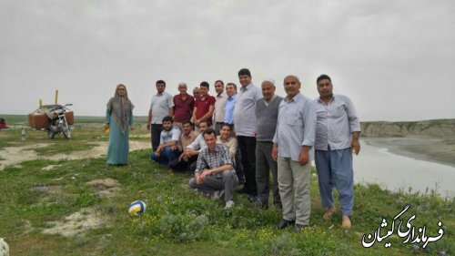 گزارش تصویری از اردوی تفریحی دهیاران بخش گلدشت