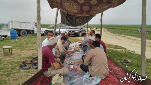 گزارش تصویری از اردوی تفریحی دهیاران بخش گلدشت