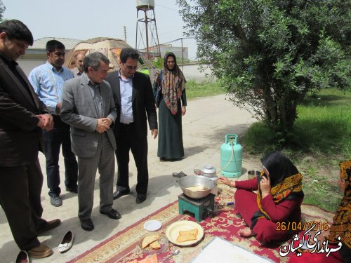 برگزاری جشنواره غذای سالم با محوریت غلبه بر دیابت در شهرستان گمیشان