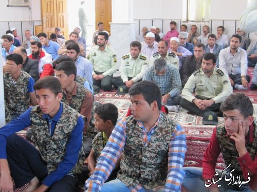 مراسم بزرگداشت ارتحال ملکوتی امام خمینی (ره) در شهرستان گمیشان برگزار شد