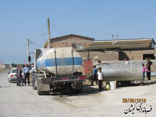 بازدید فرماندار گمیشان از وضعیت آب شرب روستای قره کیله