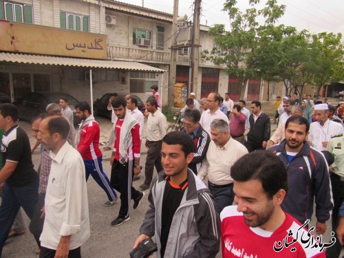 پیاده روی خانوادگی در سیمین شهر برگزار شد