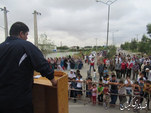 پیاده روی خانوادگی در سیمین شهر برگزار شد