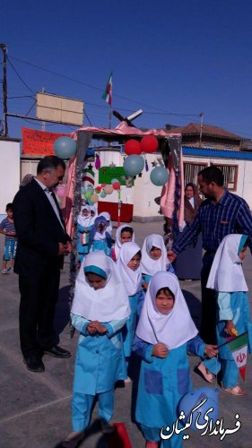 مراسم بازگشایی مدارس پیش دبستانی ها در شهرستان گمیشان برگزار شد