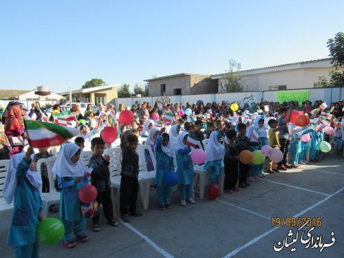 مراسم بازگشایی مدارس پیش دبستانی ها در شهرستان گمیشان برگزار شد