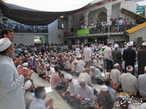 مراسم عمامه گذاری طلاب حوزه علمیه نعمانی گمیشان برگزار شد