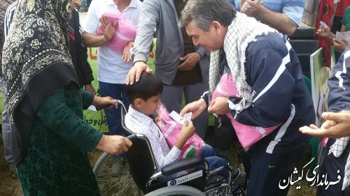 همایش بزرگ پیاده روی خانوادگی در شهرستان گمیشان برگزار شد