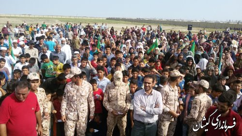 همایش بزرگ پیاده روی خانوادگی در شهرستان گمیشان برگزار شد