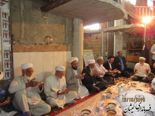 مراسم ویژه ماه محرم در روستای خواجه نفس شهرستان گمیشان برگزار شد