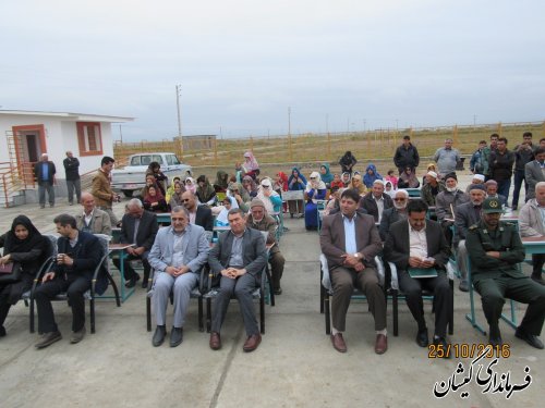 مدرسه 2کلاسه پریا روستای مرادبردی شهرستان گمیشان افتتاح شد