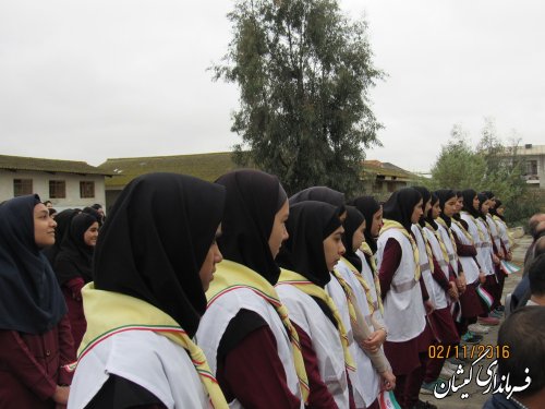 زنگ استکبار ستیزی در شهرستان گمیشان نواخته شد