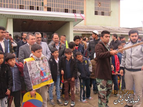 راهپیمایی روز 13 آبان در شهرستان گمیشان برگزار شد