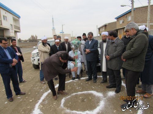 مراسم کلنگ زنی زیرسازی جاده بند بصیرآباد به سیمین شهر