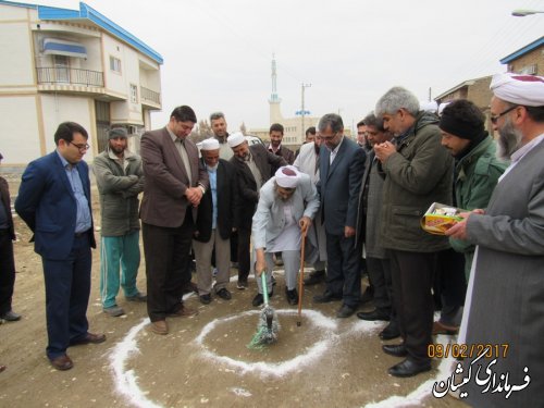 مراسم کلنگ زنی زیرسازی جاده بند بصیرآباد به سیمین شهر