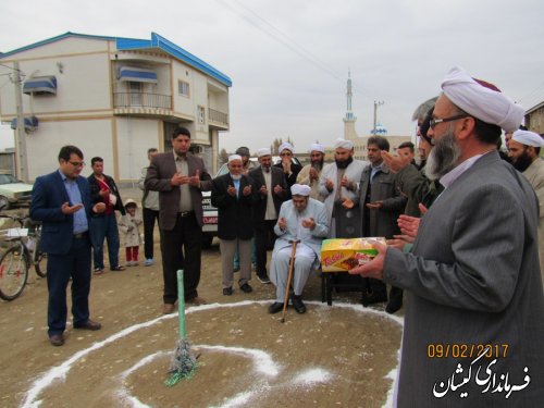 مراسم کلنگ زنی زیرسازی جاده بند بصیرآباد به سیمین شهر