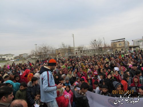 همایش بزرگ پیاده روی خانوادگی در روستای خواجه نفس برگزار شد