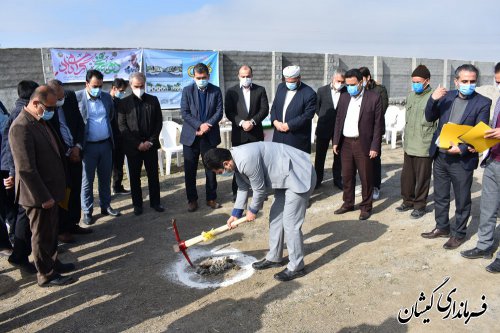 عملیات اجرایی مجتمع گردشگری کرال در شهرستان گمیشان آغاز شد