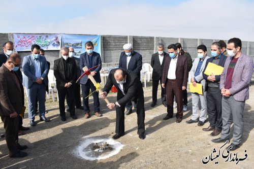 عملیات اجرایی مجتمع گردشگری کرال در شهرستان گمیشان آغاز شد