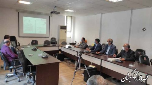 جلسه هماهنگی مدیریت مصرف برق شهرستان گمیشان برگزار شد