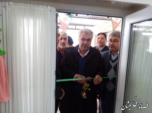 آیین افتتاح پروژه مسکن مددجویان شهرستان گمیشان