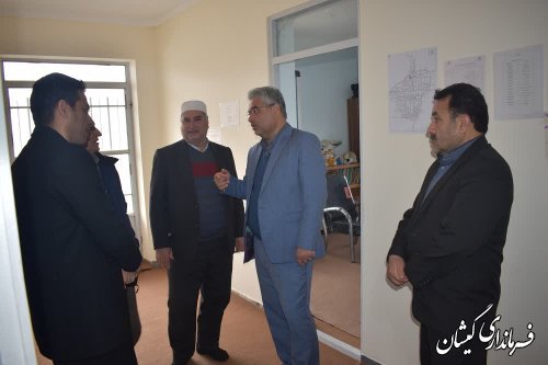 بازدید فرماندار گمیشان از خیریه وحدت گمیشان