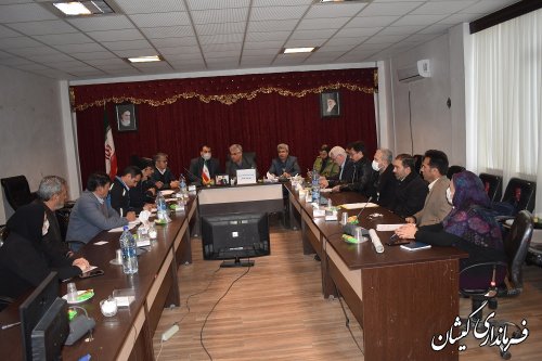 برگزاری جلسه کارگروه ساماندهی امور گندم، آرد و نان شهرستان گمیشان