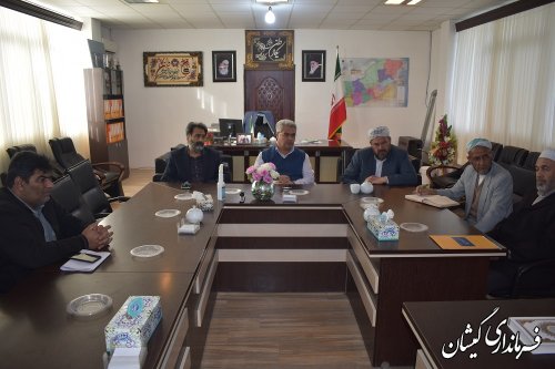 برگزاری نشست بازگشایی و رفع خطر از معبر اصلی روستای خواجه نفس