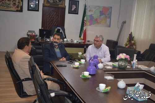 ملاقات عمومی فرماندار گمیشان برگزار شد.