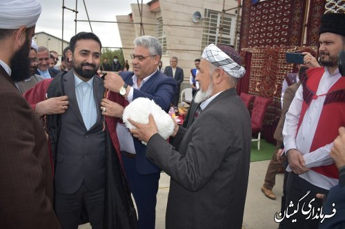 برگزاری جشن وصال ازدواج زوج های جوان گمیشانی