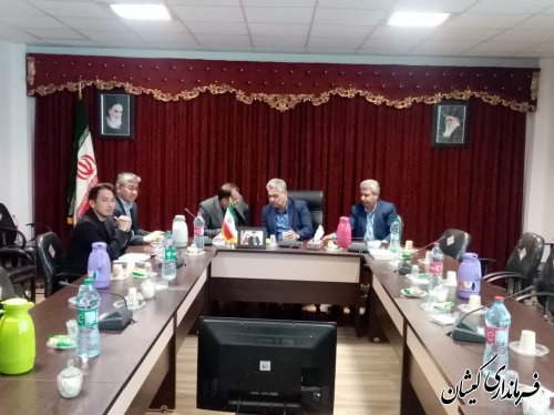 جلسه هفته هنر انقلاب اسلامی به صورت ویدیو کنفرانس درگمیشان برگزارشد.