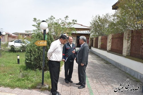 بازدید فرماندار گمیشان از اداره میراث فرهنگی، گردشگری و صنایع دستی شهرستان 