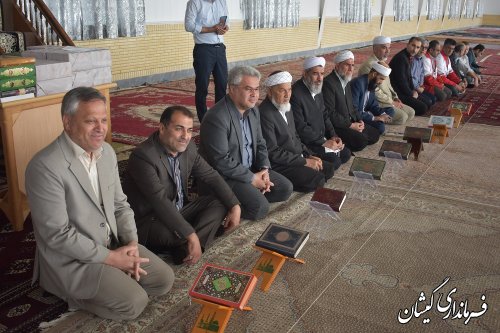 برگزاری سی و یکمین اجلاسیه سراسری نماز دانش آموزی در گمیشان