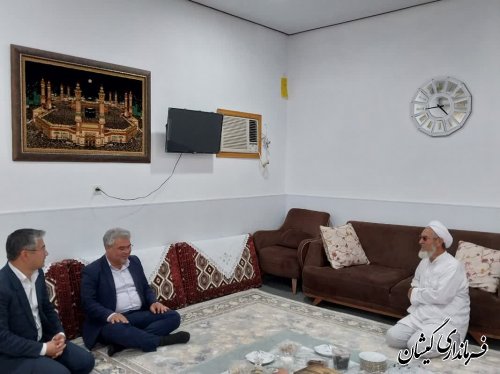 دیدار فرماندار گمیشان با ائمه جمعه شهرستان