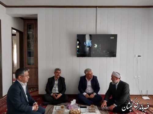  دیدار فرماندار گمیشان با ائمه جمعه شهرستان