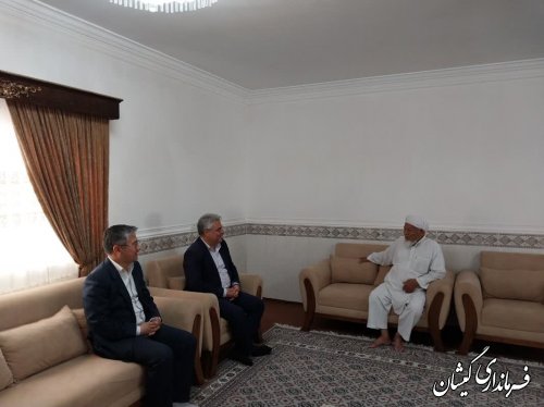  دیدار فرماندار گمیشان با ائمه جمعه شهرستان