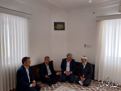  دیدار فرماندار گمیشان با ائمه جمعه شهرستان