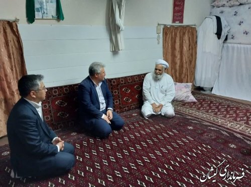  دیدار فرماندار گمیشان با ائمه جمعه شهرستان