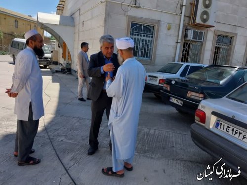 پیگیری مشکلات مردم در اجرای طرح نهضت ملی مسکن در روستای مرادبردی
