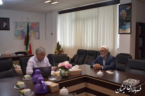 ملاقات مردمی فرماندار گمیشان برگزار شد.