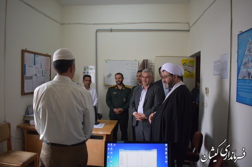  دیدار فرماندار گمیشان با مدیر و پرسنل شبکه بهداشت