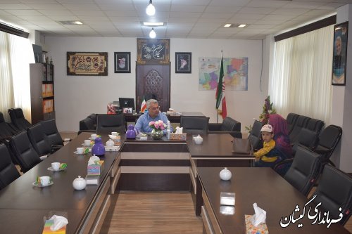 برگزاری ملاقات مردمی فرماندار گمیشان