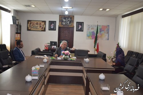برگزاری ملاقات مردمی فرماندار گمیشان