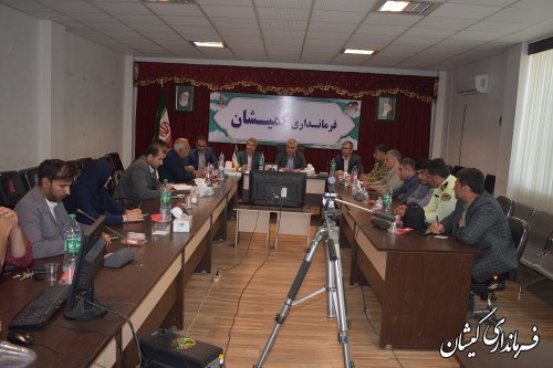 جلسه برنامه ریزی و هماهنگی برگزاری همایش بزرگداشت مختومقلی فراغی