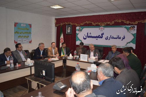 جلسه هماهنگی ساماندهی امور جوانان شهرستان گمیشان