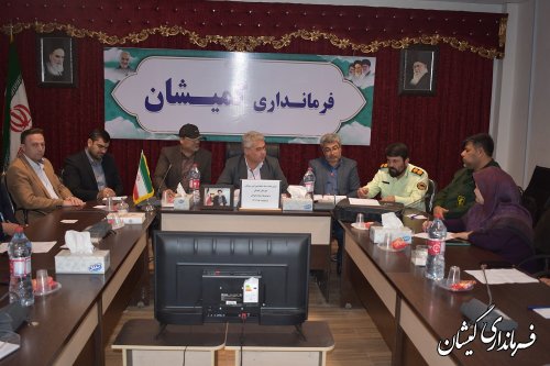 جلسه هماهنگی ساماندهی امور جوانان شهرستان گمیشان