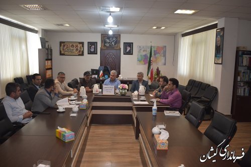 برگزاری جلسه ستاد انتخابات شهرستان گمیشان