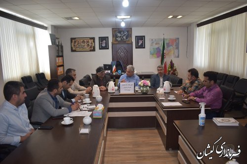 برگزاری جلسه ستاد انتخابات شهرستان گمیشان