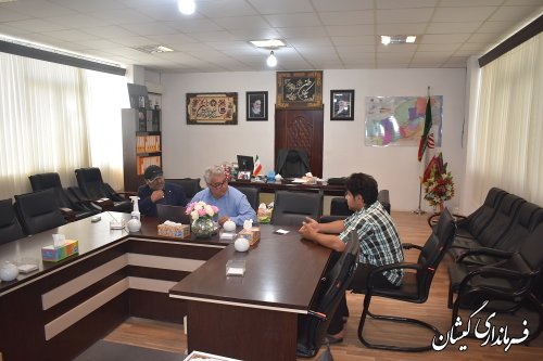 ملاقات عمومی فرماندار گمیشان برگزار شد.