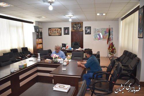 ملاقات عمومی فرماندار گمیشان برگزار شد.